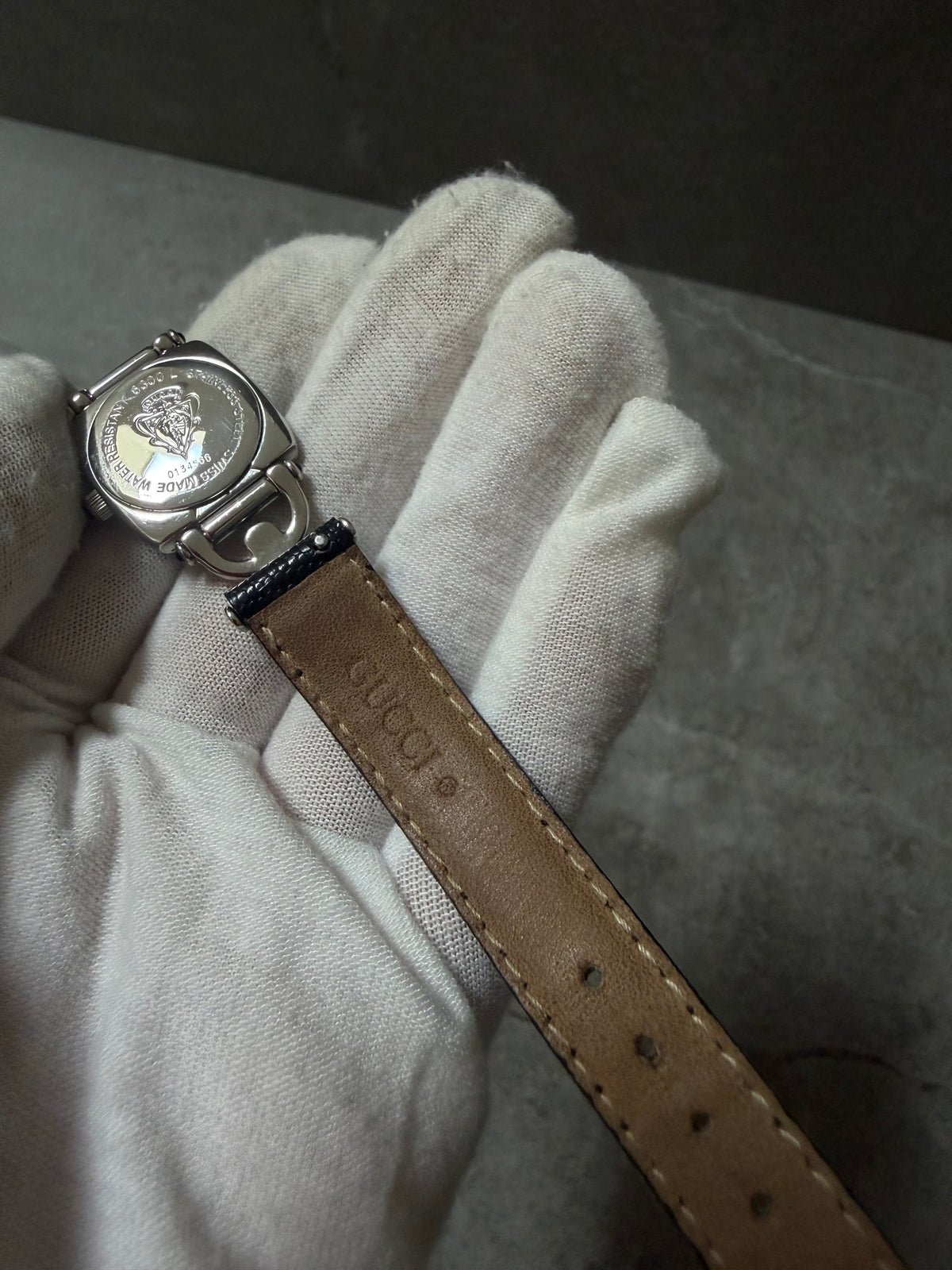 Gucci Vintage 6300L Horsebit Bezel Ladies Watch