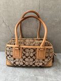 Coach Signature  Canvas Soho Satchel Bag