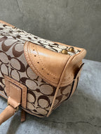 Coach Signature  Canvas Soho Satchel Bag