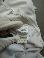Gucci 2006 White Fitted Track Top with Interlocking G Hardware - XS