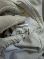 Gucci 2006 White Fitted Track Top with Interlocking G Hardware - XS