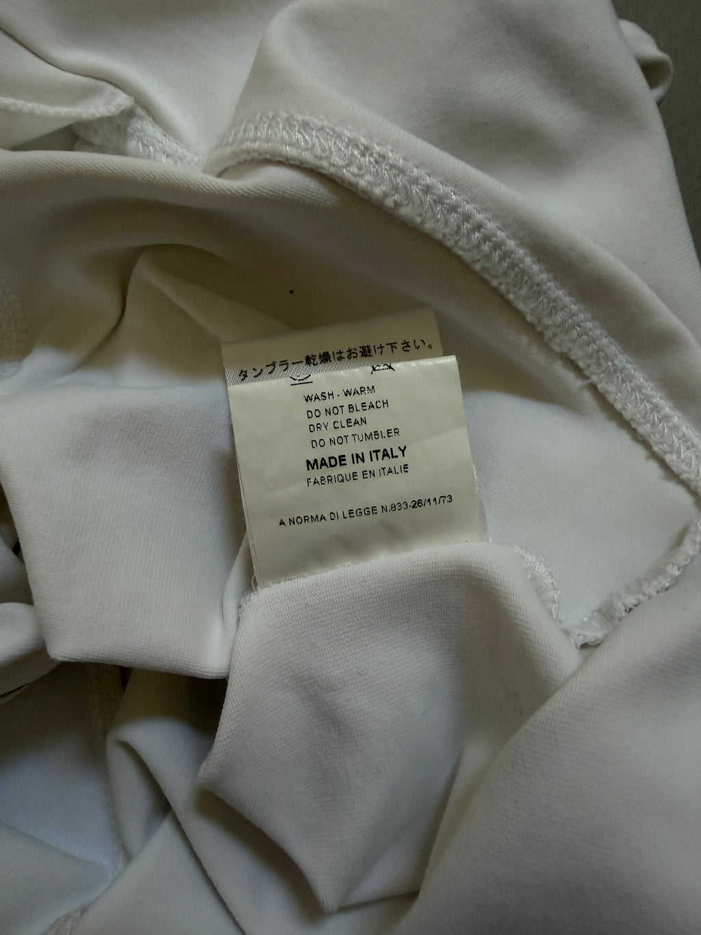 Gucci 2006 White Fitted Track Top with Interlocking G Hardware - XS