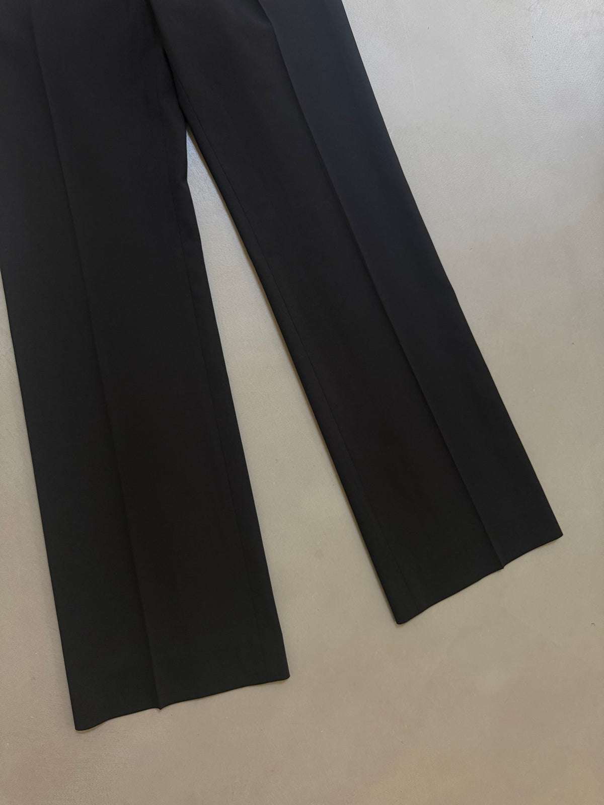 Gucci FW2008 Black Stretch Wool Tailored Trousers - W28" (IT38)