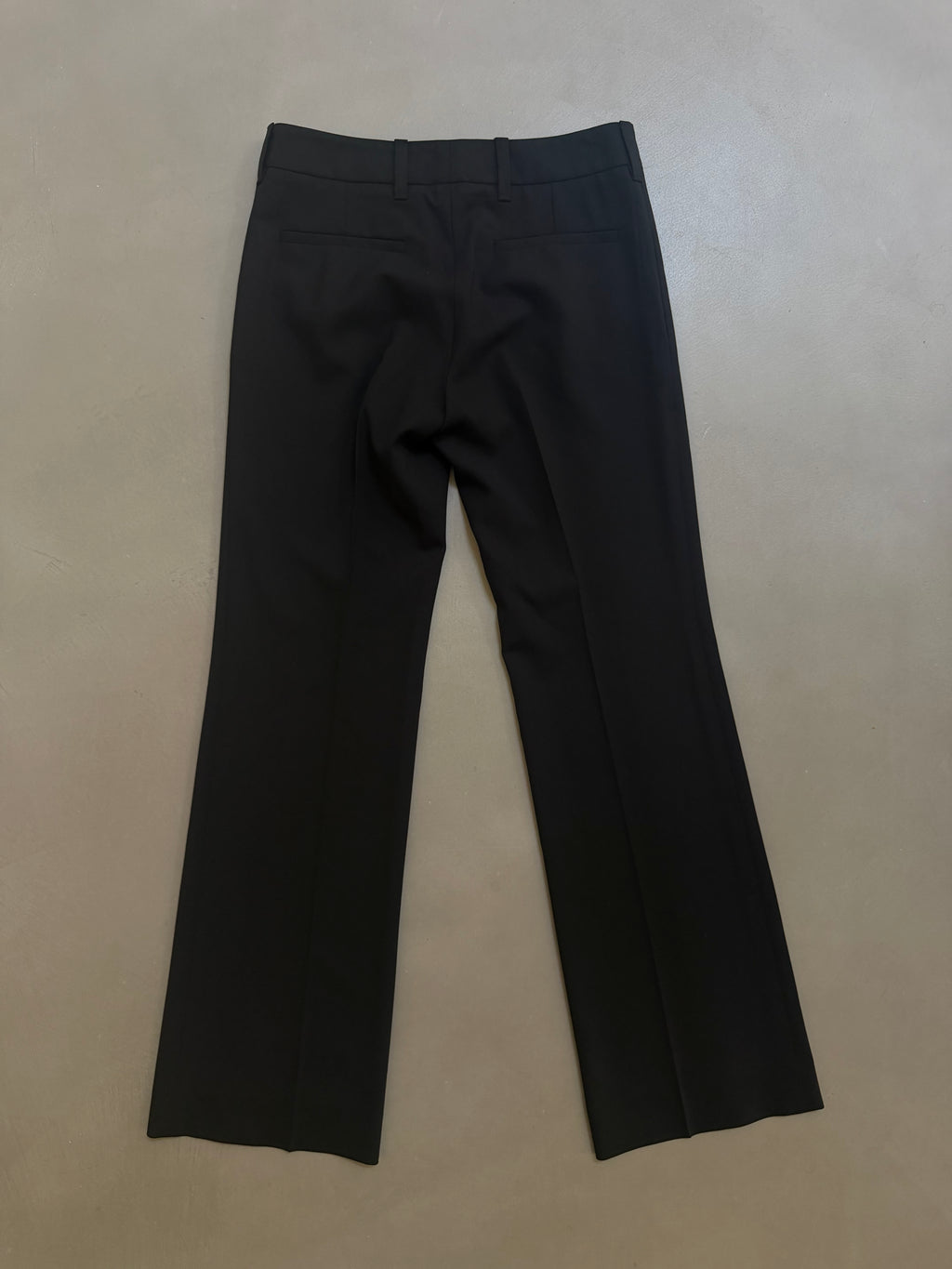 Gucci FW2008 Black Stretch Wool Tailored Trousers - W28" (IT38)