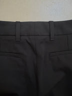 Gucci FW2008 Black Stretch Wool Tailored Trousers - W28" (IT38)