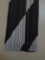 Issey Miyake Pleats Please AW19 Geometric Chevron Dress - L (4)