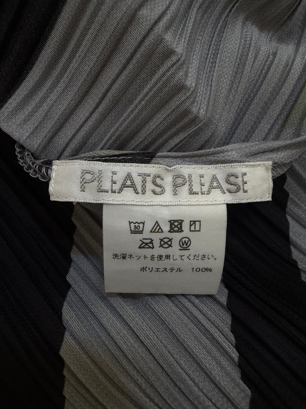 Issey Miyake Pleats Please AW19 Geometric Chevron Dress - L (4)