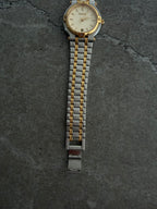 Gucci Vintage 1991 9000L Two-Tone Ladies Watch Set