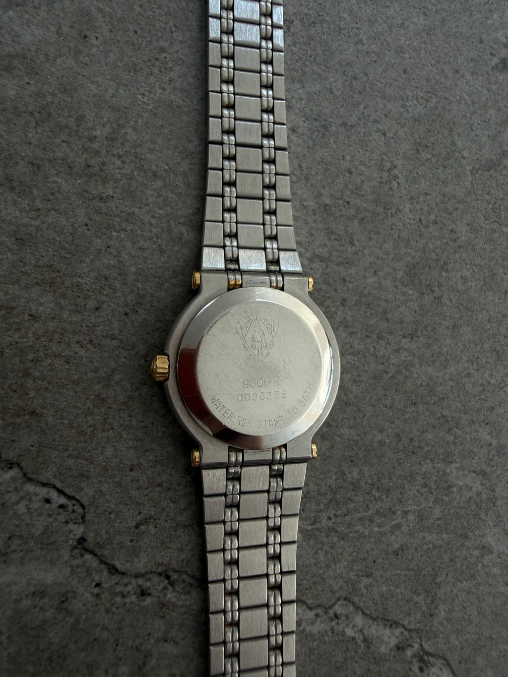Gucci Vintage 1991 9000L Two-Tone Ladies Watch Set