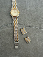 Gucci Vintage 1991 9000L Two-Tone Ladies Watch Set