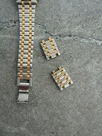 Gucci Vintage 1991 9000L Two-Tone Ladies Watch Set