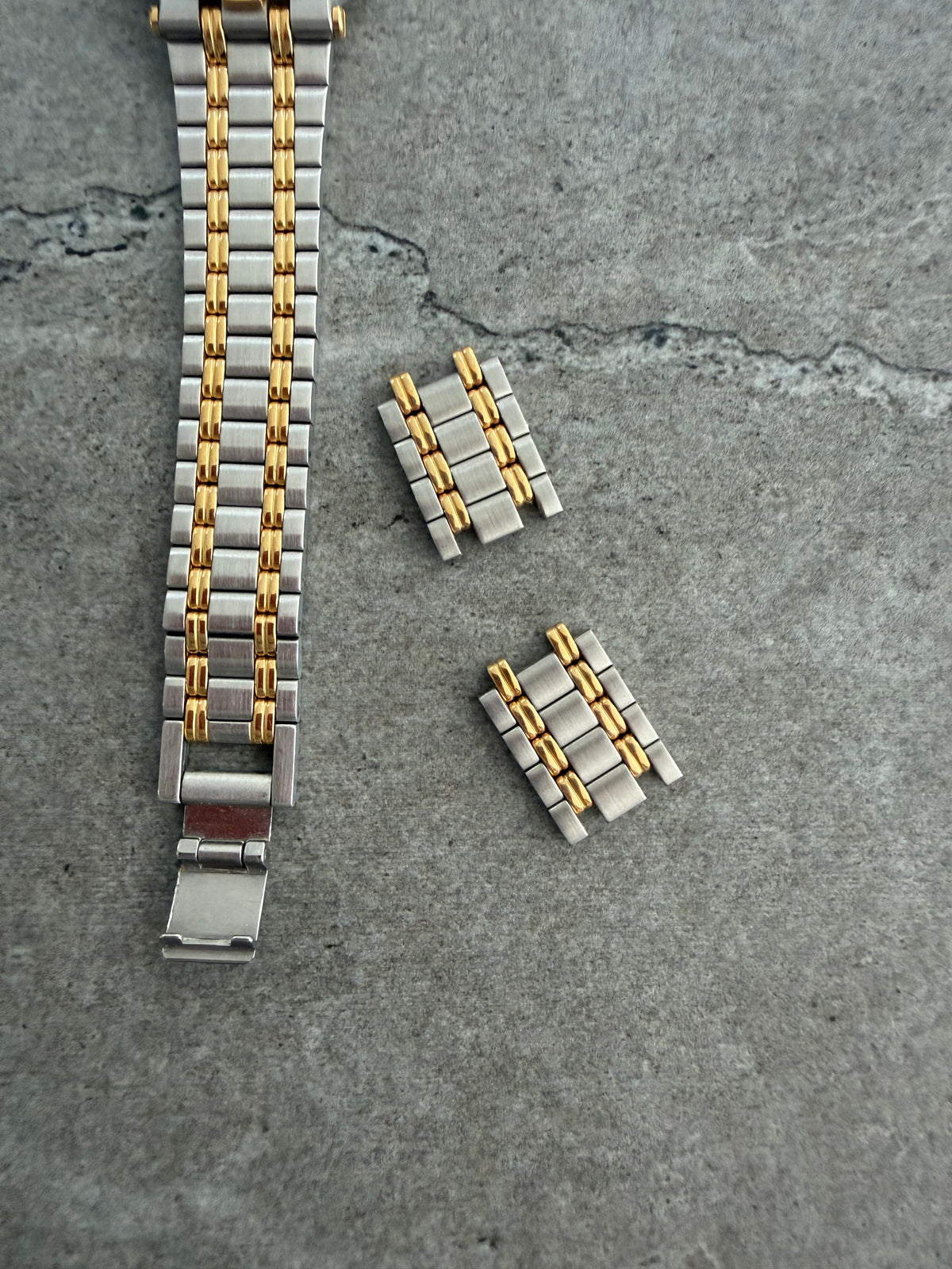 Gucci Vintage 1991 9000L Two-Tone Ladies Watch Set