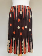 Issey Miyake Pleats Please AW07 Geometric Polka Dot Print Pleated Skirt - L (5)