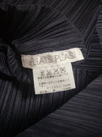 Issey Miyake Pleats Please AW04 Long Sleeve Top with Rainbow Stitched Trim - M (3)
