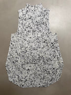 Issey Miyake Pleats Please SS07 Speckled Marble High Neck Sleeveless Top - M (3)