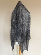 Issey Miyake Pleats Please 2007 Speckled Marble Scarf Wrap Pleated Shawl - OS