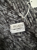 Issey Miyake Pleats Please 2007 Speckled Marble Scarf Wrap Pleated Shawl - OS