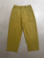 Issey Miyake Homme Plisse AW20 Olive Pleated Trousers - M (2)