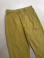 Issey Miyake Homme Plisse AW20 Olive Pleated Trousers - M (2)