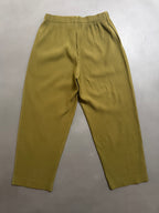 Issey Miyake Homme Plisse AW20 Olive Pleated Trousers - M (2)