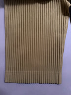 Issey Miyake Homme Plisse AW20 Olive Pleated Trousers - M (2)