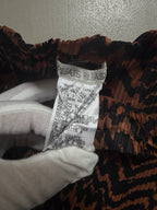 Issey Miyake Pleats Please AW98 Brown Zigzag Tiger Striped Trousers - M (3)
