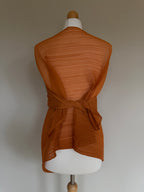 Issey Miyake Pleats Please NWT Madame-T Convertible Pleated Stole Poncho Shawl - OS