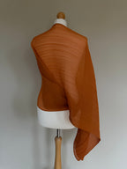 Issey Miyake Pleats Please NWT Madame-T Convertible Pleated Stole Poncho Shawl - OS