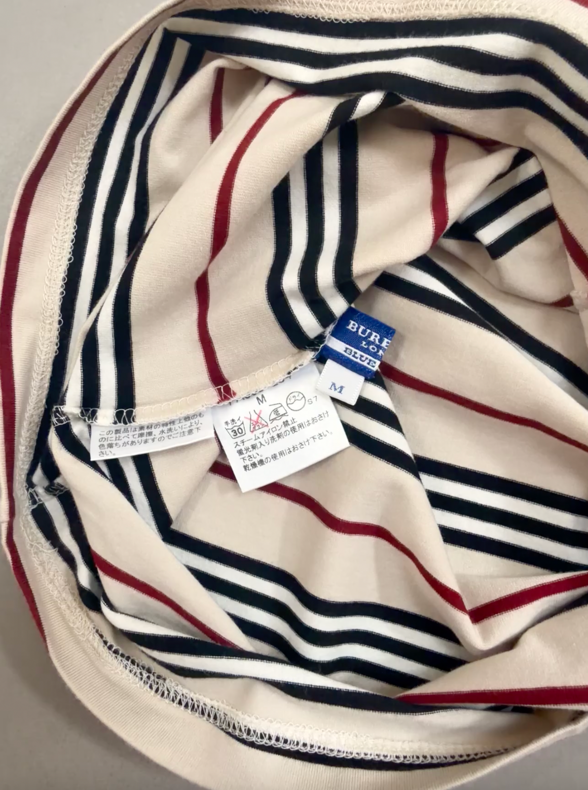 Burberry Blue Label Striped Tank Top - M